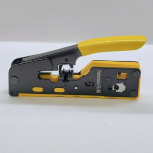 Cat5 Cat6 Cat7 RJ45 Multifonctionnel LAN Câble Réseau Plug Outil de Sertissage Pass Crimper Acier Inoxydable de Qualité Industrielle - Product Image 6