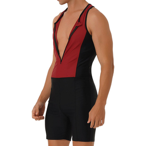 Mejor Diseño, Alta Calidad, Tu Propio Logotipo, Estilo Moderno, Sublimación Impresa, Venta Caliente, Singlet de Lucha Libre, Poliéster y Spandex - Product Image 4