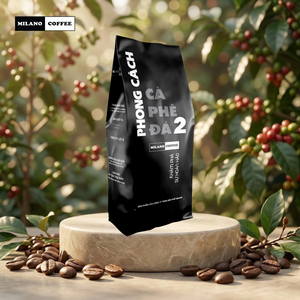 กาแฟคั่วบดเบอร์ 2 มิลาโน่ คอฟฟี่ พรีเมียร์ ดาร์กโรสต์ แบบถุง - Product Image 2