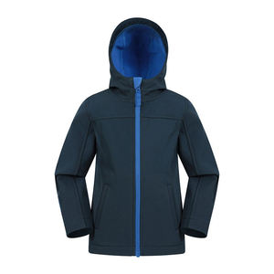 Men's <b>Hooded</b> <b>Fleece</b> <b>Jacket</b> Full Zip Windproof Solid Color Casual Winter Outerwear with Pockets and Stand Collar - Product Image 2