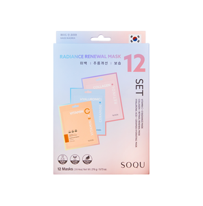 SOQU RADIANCE RENOUVELLEMENT MASQUE SET 12 - Product Image 1