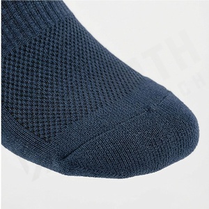 Crew <b>Socks</b> Navy Blue Plaid Pattern Breathable <b>Running</b> Sports <b>Socks</b> for Adults Spring Season - Product Image 6