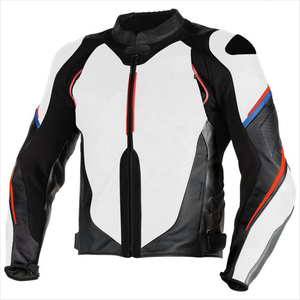 Men's Gray Yellow Leather Motorcycle <b>Racing</b> <b>Jacket</b> Full Sleeve Biker Motorcycle Leather <b>Jacket</b> Custom Men <b>Jackets</b> for Motorbike - Product Image 5