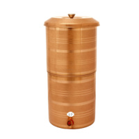 Bouilloire à thé en cuivre, utilisation et bouilloire en cuivre martelé de 5 litres, pièce de qualité supérieure pour produit en vente chaude