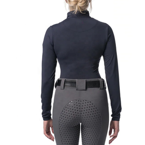 Chemise de concours d'équitation unisexe à séchage rapide, personnalisable, légère, imperméable, coupe-vent, en polaire, coupe ajustée - Product Image 2