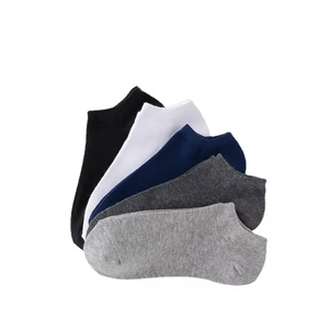 Men's High Quality Solid Color Short Ankle <b>Socks</b> <b>Running</b> Casual Knitted Quick Drying Cotton <b>Socks</b> Eco-Friendly <b>Socks</b> - Product Image 1