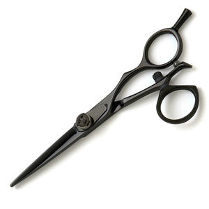 Tijeras Profesionales para Cortar Cabello de Barbería, 5.5 Pulgadas, Acero Inoxidable Afilado, para Diestros, Tijeras de Peluquería - Product Image 1