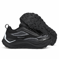Chaussures de marche légères unisexes en gros pour l'extérieur, respirantes, en maille, amorties, antidérapantes, baskets d'entraînement à semelle en caoutchouc