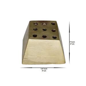 Handcrafted Brass Agarbatti <b>Incense</b> <b>Sticks</b> <b>Holder</b> Traditional Brass <b>Incense</b> Stand for Home Temple & Meditation Decor - Product Image 6