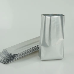 Sacs à soufflets latéraux en nylon laminé de qualité alimentaire, durables, avec fermeture éclair et scellage thermique - Product Image 1