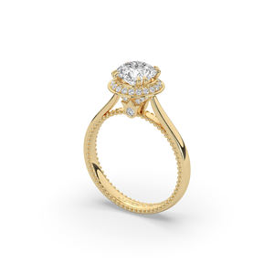 แหวนเพชรทรงกลมเจียระไนแบบบริลเลียนท์ 1.45 กะรัต เพชรเลี้ยงในห้องปฏิบัติการ ทองคำแท้ 10K 14K น้ำหนักเบา ดีไซน์โดดเด่น แหวนสำหรับผู้หญิง สำหรับงานแต่งงานหรือวันครบรอบ - Product Image 3