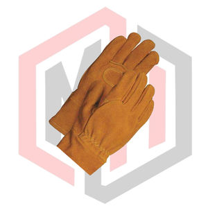 Gants de lutte contre les incendies résistants aux intempéries, en cuir de vachette pleine fleur, pour soudure TIG/MIG, sans silicone, sans poudre, respirants, tricotés - Product Image 3