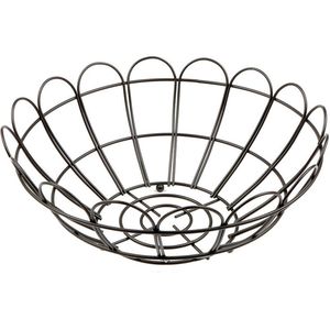 Panier à linge en fil de fer, panier à fruits en fer forgé, panier à ustensiles de cuisine, panier de comptoir, panier de style campagnard, panier de rangement - Product Image 6