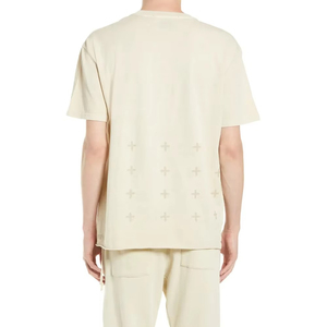Camiseta de Hombre de Manga Corta, Algodón y Elastano, Transpirable, 180g, Cuello Redondo, Color Sólido, Corte Regular, Tejido de Punto Jersey - Product Image 2
