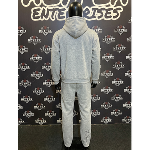 Ensemble de survêtement tendance hiver 2025 – Nouveautés – Ensemble streetwear personnalisé avec sweat à capuche 100 % coton et fermeture éclair – Coupe ajustée pour homme – Couleurs variées - Product Image 2