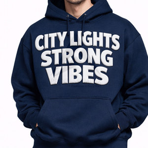 Mens Puff Print Tracksuit Cotton Fleece Hoodie And <b>Jogger</b> Set Custom Logo <b>Oversized</b> Fit Streetwear OEM ODM Process Impex - Product Image 6