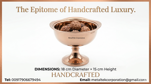 Bol à chocolat plaqué or rose de qualité supérieure, plateau décoratif pour desserts, bol en métal avec serveur, vaisselle élégante, bols à fruits de luxe - Product Image 4