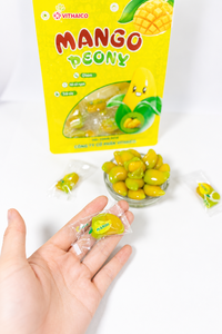 Caramelos de Goma de Mango Verde Pelables, Sabor Rico a Mango Verde, Suaves y Masticables, Snack Divertido, Precio de Fábrica al por Mayor, Buscando Distribuidores - Product Image 3