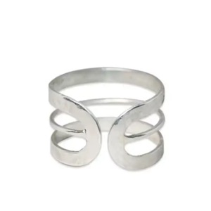 Heaven <b>Crafts</b> 925 Sterling Silver Handmade Hiphop Christian Band <b>Ring</b> for Certified Wedding Jewelry for Women and Men - Product Image 6