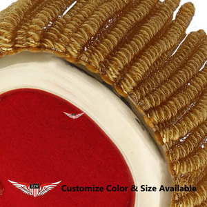 KEW - Hilo de Mylar Bordado con Hilo de Alambre Trenzado, Ecológico, Vintage, Personalizable, Color Rojo Dorado, Accesorio Elegante - Product Image 2