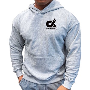 <b>Men</b> 100% Cotton Heavyweight <b>Pullover</b> Hoodies Anti-Wrinkle Winter Gym Drop Shoulder Digital Hoodies Wholesale <b>Men</b> Cotton Hoodie - Product Image 2