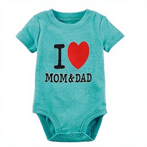 Indian Manufacturer Tirupur Black Colour Plain Blank Romper Oem Design Service Custom Design Printed Romper Bodysuit - Product Image 1