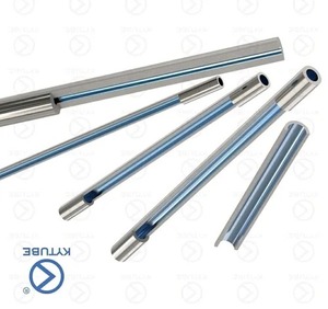 Tubo Interior de Aluminio Plateado para Amortiguador de Motocicleta, Tubo de Suspensión Exterior, Pieza de Repuesto - Product Image 2