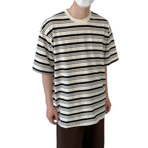 Camiseta Formal Personalizable para Hombre, 100% Algodón Peinado, 180 GSM, Sostenible, de Gran Gramaje, Oversize, Antipilling, Hombro Caído - Product Image 2
