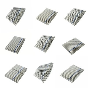 BAFA SURGICAL INSTRUMENTS Juego de 50 Brocas para Laboratorio Dental con Empuñadura Ergonómica, 3 Posiciones de Mandíbula, Color Plateado, Modelo BSI-EP-1133 - Product Image 3