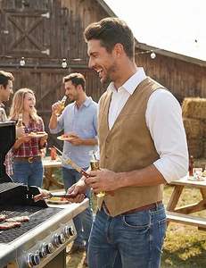 Gilets de moto en cuir de bonne qualité, gilet en cuir personnalisé, style club pour motards - Product Image 4