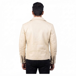 Veste de style motard pour homme, veste décontractée à fermeture éclair, veste à manches longues, veste tendance, fabrication sur mesure, vente en gros - Product Image 2