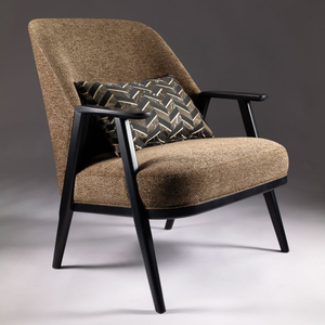 Sillón de Salón de Tela Premium con Estructura de Madera Maciza - Product Image 1