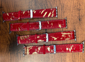 Correa de reloj de piel de vaca personalizada, correas de reloj metálicas de cuero genuino, accesorios de reloj occidentales de alta calidad para mujer - Product Image 2