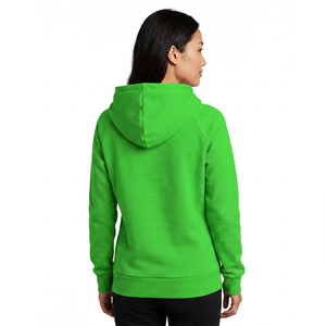 Sudadera con capucha de forro polar rosa y multicolor, corte regular, unisex, informal, para otoño - Product Image 5
