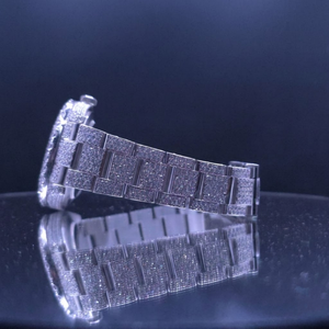 Best premium Quality Hot Selling Business Square <b>Case</b> Moissanite <b>Watch</b> Men's Stainless Steel Iced Out - Product Image 3