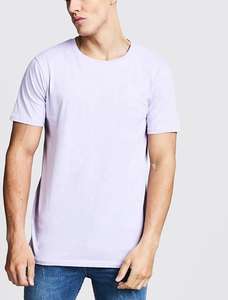 T-shirt homme col rond, manches courtes, 100% coton, couleur unie, qualité supérieure, prix abordable. - Product Image 5