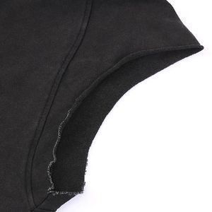 Hoodie sans manches moderne pour homme, vêtements de fitness respirants, veste d'entraînement, design personnalisé, vêtements de sport - Product Image 4