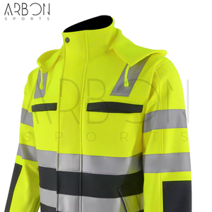 Nouveaux arrivages : vestes de sécurité réfléchissantes à haute visibilité, personnalisables avec logo, pour la construction, la sécurité routière et les agents de circulation. - Product Image 4