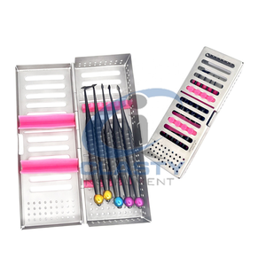 Kit d'instruments chirurgicaux dentaires manuels - Réutilisable, en acier inoxydable de qualité allemande, équipement dentaire certifié CE - Product Image 2