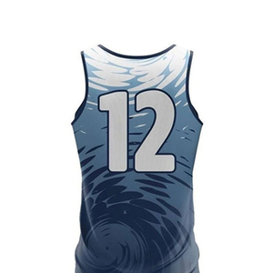 Tenue de sport personnalisée OEM : Débardeur et short de course en polyester et élasthanne à séchage rapide – Vente en gros pour fabricants de vêtements d'équipe - Product Image 5