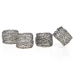 Event <b>Metal</b> Napkin <b>Ring</b> <b>For</b> Dining Table Decoration And Party Setup - Product Image 5