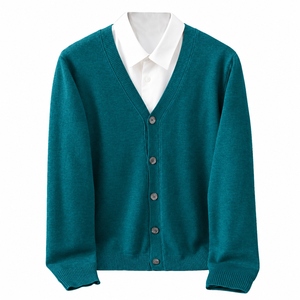 Cárdigan de punto transpirable para hombre, estilo informal, holgado, para parejas, de grosor estándar, novedad, personalizado, ideal para otoño. - Product Image 6