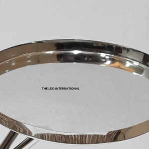 Table d'appoint multifonctionnelle moderne pour petits appartements, table d'appoint de canapé en acier inoxydable, design créatif pour le salon - Product Image 5