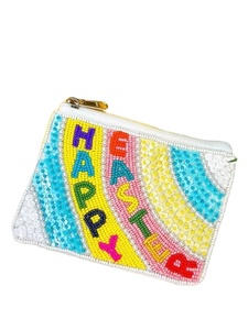 Pochette à monnaie élégante élégante fantaisie nature et gondole broderie perlée avec appel de bijoux et détail de travail manuel par Hiba Enterprises - Product Image 4