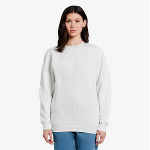 Sweat-shirts en molleton français pour hommes, sweat-shirts brodés avec logo personnalisé, sweat-shirts unisexes tendance à col rond - Product Image 3