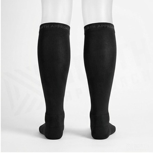 NORTH APPROACH Compression <b>Socks</b> <b>Knee</b> <b>High</b> Black Breathable Running <b>Socks</b> for Adults Summer Season - Product Image 2