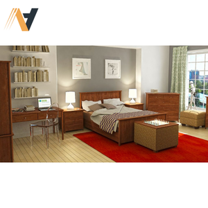 Armoire moderne en bois contreplaqué de qualité supérieure Mobilier classique d'hôtel pour chambre à coucher, salle à manger et salon pour la maison et l'hôpital - Product Image 5