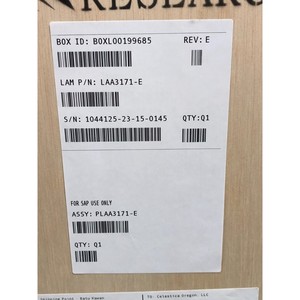 Lam Research LAA3171-E AC/DC ELEC ASSY HRD STRUCT - Equipo y piezas de semiconductores de confianza globales de la marca Legacy - Product Image 6