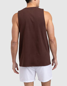 Camiseta sin Mangas para Hombre, Transpirable, de Alta Calidad, Ecológica, de Secado Rápido, Poliéster/Algodón, Personalizable, Fácil de Usar, Precio al por Mayor - Product Image 4