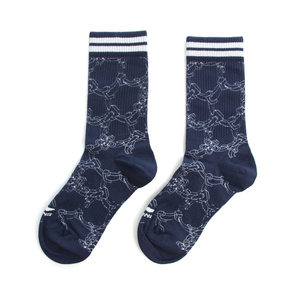 Calcetines de Algodón para Hombre, Diseño Floral, Tejidos, Transpirables, para Uso Diario en Primavera, Blancos, con Envío y Entrega - Product Image 5